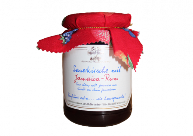 Sauerkirsche mit Jamaica-Rum