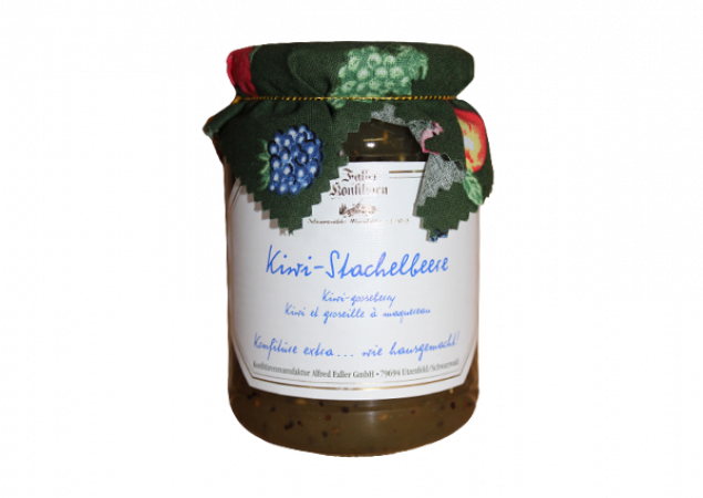 Kiwi-Stachelbeere Konfitüre